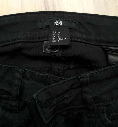 Dámské rifle h&m č.34, h&m,34