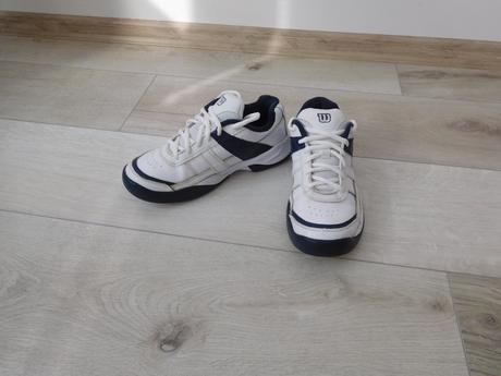 Wilson 36 1/2v chlapčenské tenisky kožené, 36