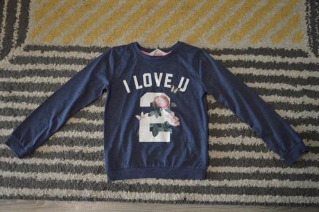 Tenšia mikinka 122/128, h&m,122