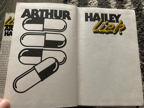 Liek- hailey arthur prvé vydanie 1988, 