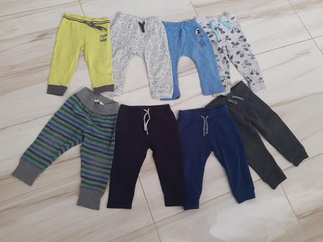 8 x detské tepláky 86, 86