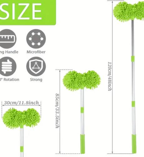 Dvojitý mop na umývanie auta, 