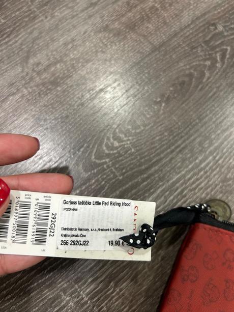 Santoro kozmeticka taštička little red riding,