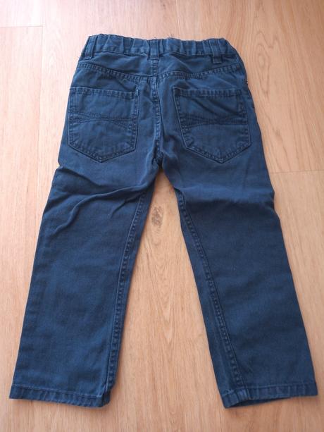 Tmavomodré nohavice h&m, h&m,98