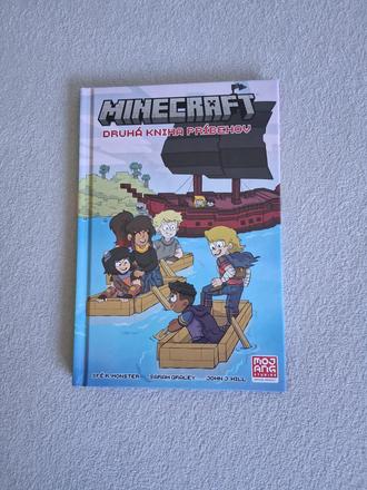 Minecraft komiks kniha ako nové,