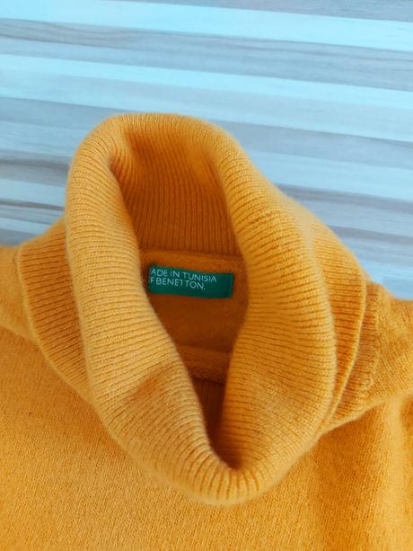 Svetríkový rolák, benetton,158
