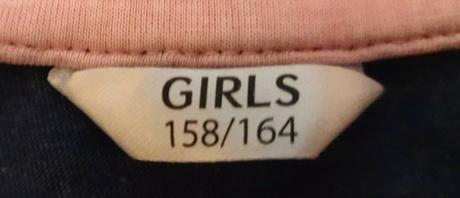 Predám tričko girls veľ.158/164 (s), 164