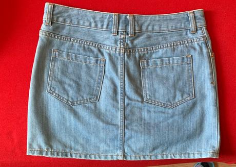 Riflová sukňa, h&m,38