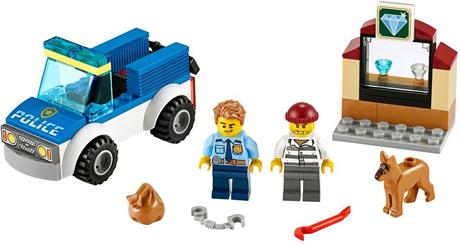 Lego city 60241 police dog unit, 