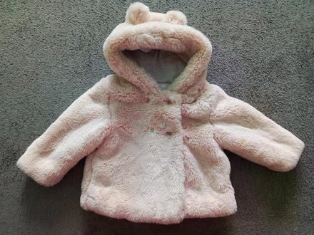 Dievčenský kabátik veľ. 9-12mes., f&f,98