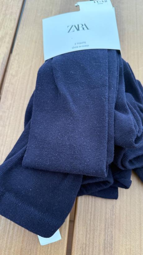 2ks hladkých pančúch zara 152, zara,152