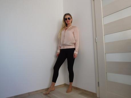 Saténová ležerná mikinka-trikot-34/36v gina, gina,36