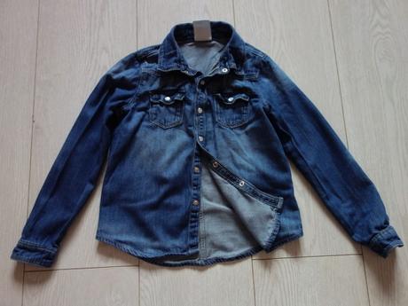 Mäkkučká riflová košela h&m, h&m,116