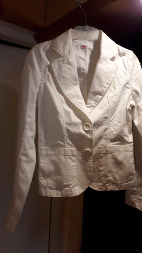 Sako biele  - veľ. s, s