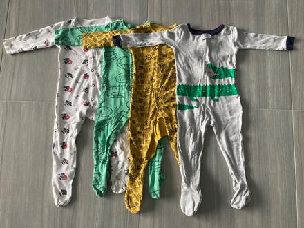 Pyžamové overaly f&f 18-24 92 4ks, f&f,86