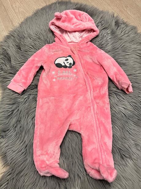 Dievčenský zimný overal s pandou, 62