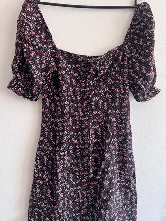 Kvetinové šaty, tally weijl,xs