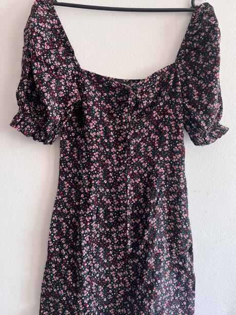 Kvetinové šaty, tally weijl,xs