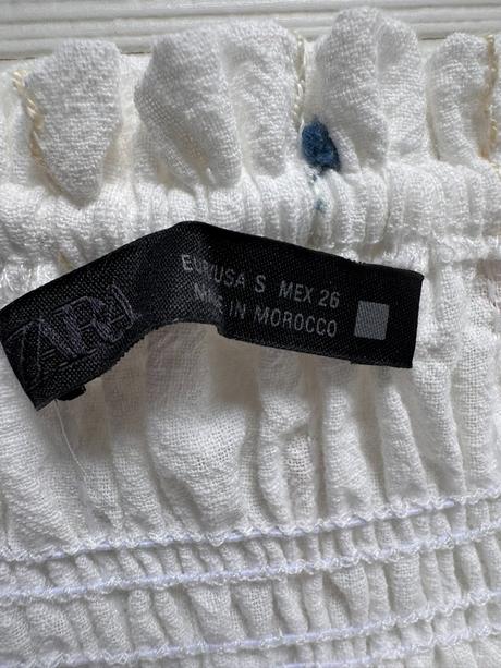 Zara - letné šaty s farebnými pompom, zara,s