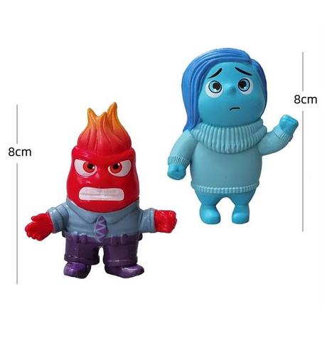 6ks figúrky inside out, v hlave,