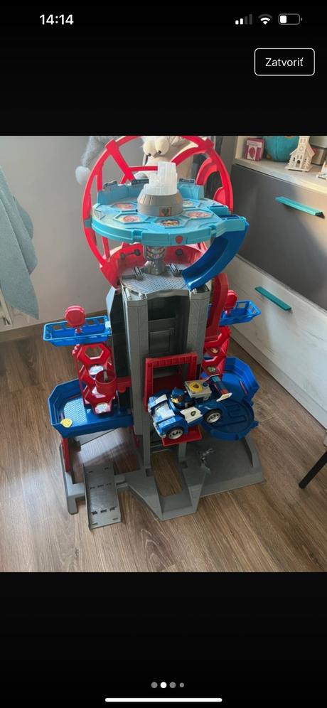 Paw patrol veža- spin master, 