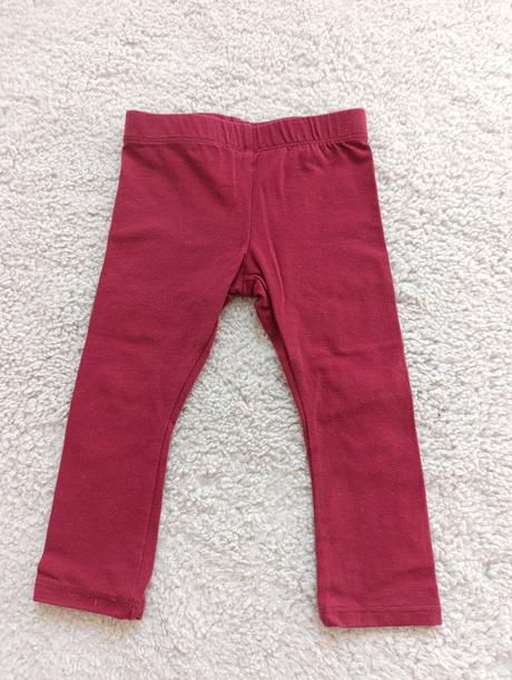 Jesenný kabátik, tričko a legíny 80 (9-12m), 80