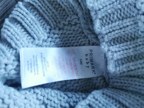 Zimná sivá čiapka a rukavice primark, primark,56