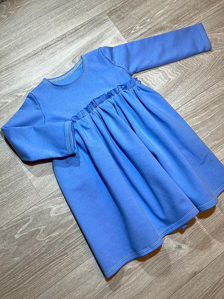 Dievčenské šaty s dlhými rukávmi, 86 - 116