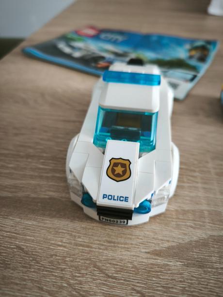 Lego city policajné auto,