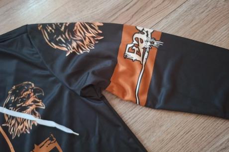 Nová tenšia pánska mikina xl s orlom, xl
