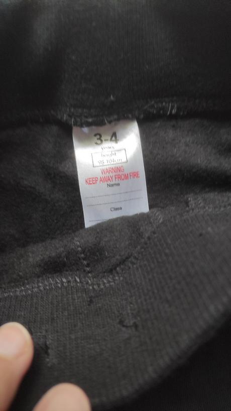 Nenosené tepláky, zateplené, užší pas, george,104