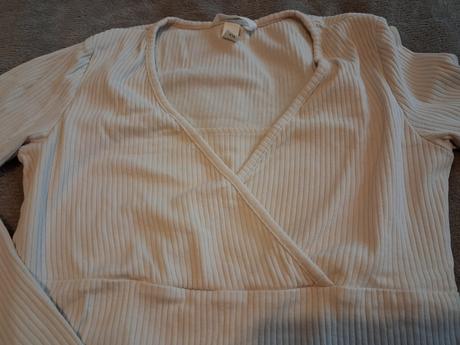 Tričko na dojčenie s dlhým rukávom, h&m,s