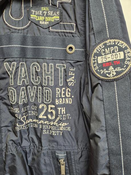 Camp david pánska bunda, s