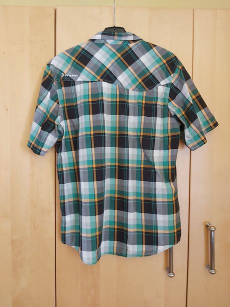 Pánska letná kockovaná zelená košela č.l, l