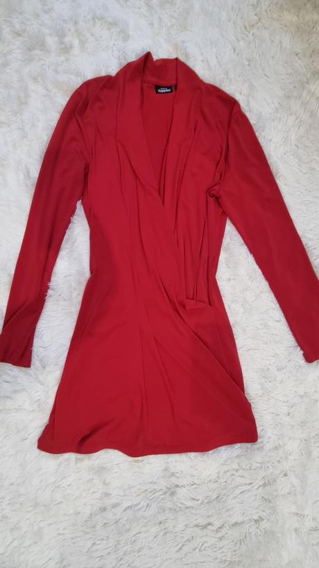 Šaty červené, s