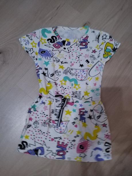 Dievcenske bavlnene saty 92 az 116 sadnu, 116