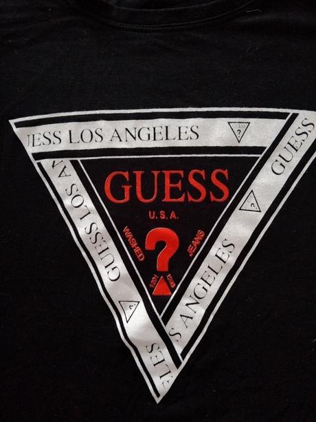 Čierne tričko guess, guess,s