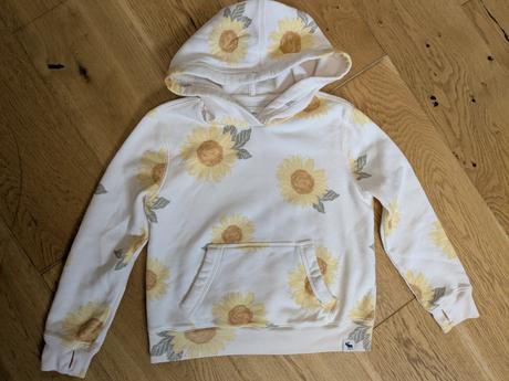 Mikina so slnečnicami, abercrombie&fitch,128