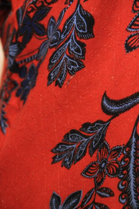 Kvietkovaná blúzka z viskózy, m, m