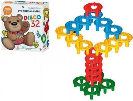 Stavebnica seva disco 32 ks, 