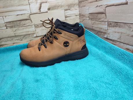 Timberland 36 - kožené hnedé topánky s membránou, timberland,36