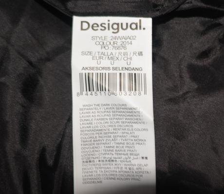 Pončo desigual harringa richmond, veľ. uni, desigual