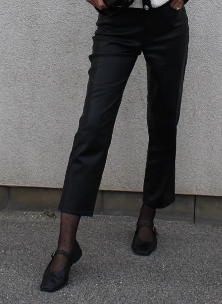 Nohavice kožené s, zara,s