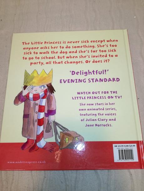 Tony ross little princess i feel sick hb nsp21,