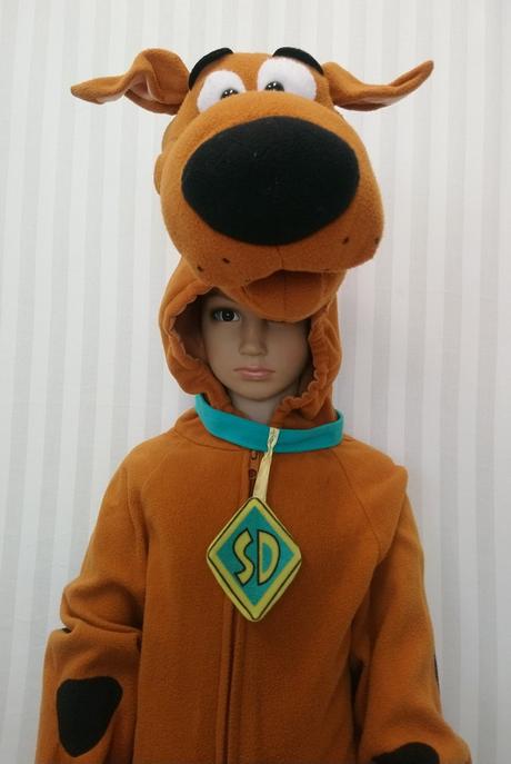 Kostým scooby-doo, rubies, 5-7 rokov, 110-122 cm,
