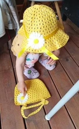 Klobúčik + kabelka, 98