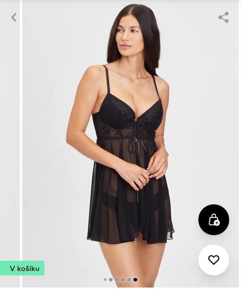 Push up nočná košieľka