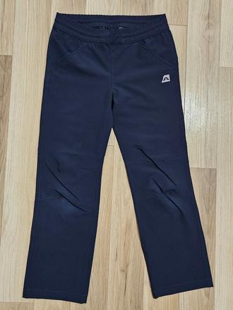 Softshellové nohavice, alpine pro,128