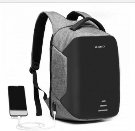 Kono unisex batoh s usb dobíjanímm,