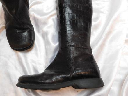 Luxusne dievčenske kožene čižmy, 33